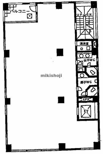 ＯＨＭＩ　ＷＥＳＴビル 平面1