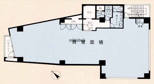 サウスコラム小林ビル 平面1
