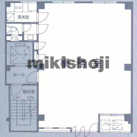 三崎町ＳＳビル 平面1