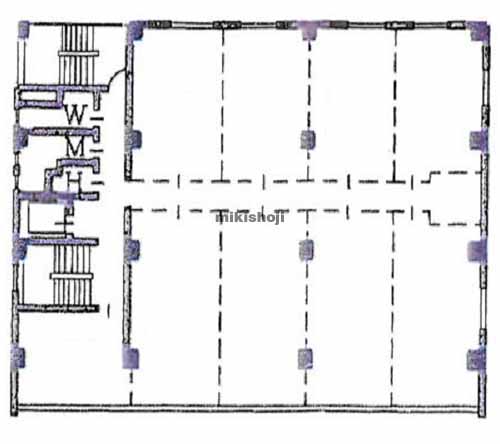共同ビル（新本町） 平面1