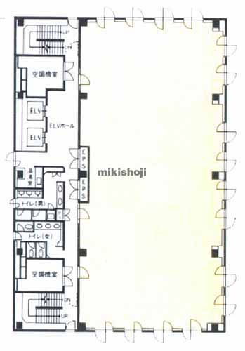 アステール茅場町 平面1