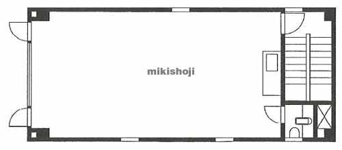 銀座ＳＢＭビル（永田ビル） 平面1