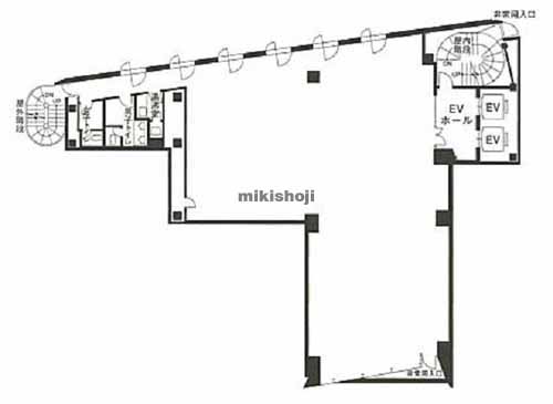 虎ノ門第２ワイコービル 平面1