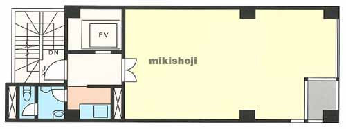 オーチュー小網町ビル 平面1