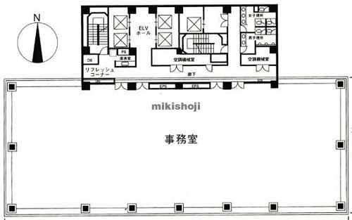 長谷工芝二ビル 平面1