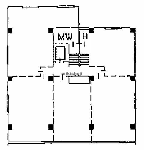 共同ビル（兜町） 平面1