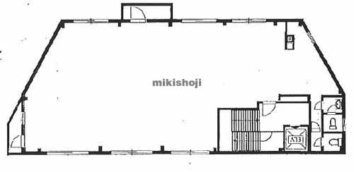 ワセダ・フォレストビル 平面1