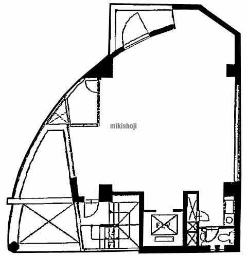 アパ早稲田ビル 平面1
