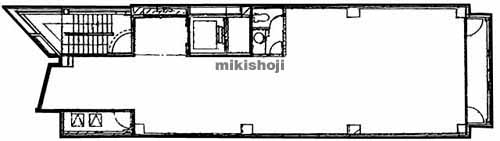 神南のひきだしのような家に 平面1