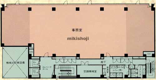 ＫＤＸ八丁堀ビル 平面1