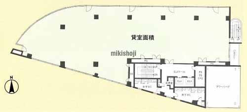 渋谷コロンバンビル 平面1