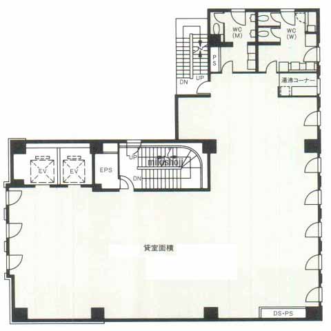 台東の豊ビル 平面1