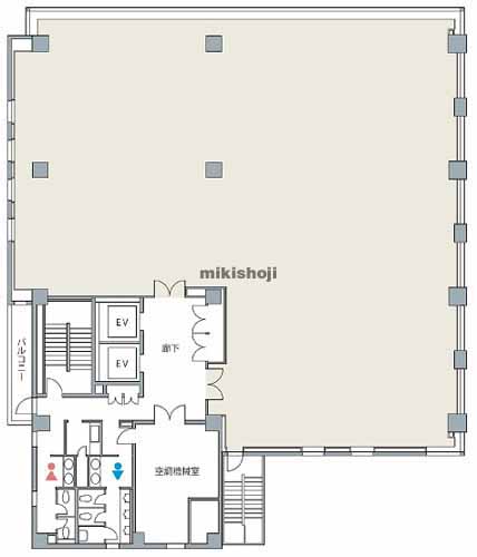 芝の芝一丁目ビル 平面1