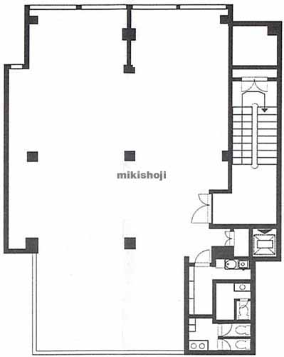 喜多重ビル 平面1
