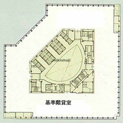アーバンネット大手町ビル 平面1