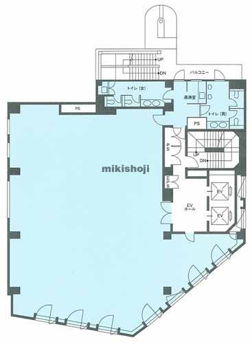 銀座山王ビル 平面1