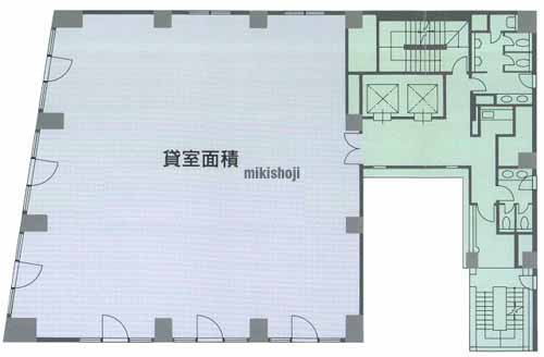 住友不動産上野ビル４号館 平面1