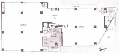 新宿ラムダックスビル 平面1