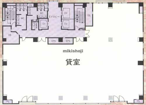 亀戸の住友不動産亀戸ビル 平面1