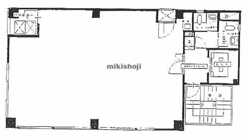 新富ビル 平面1