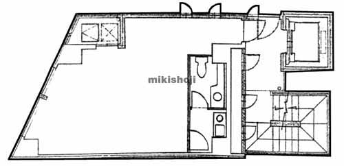 うめのビル 平面1