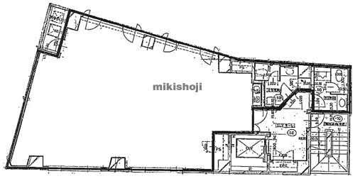三田労働基準協会ビル 平面1