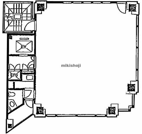 ヘミニスⅡビル 平面1