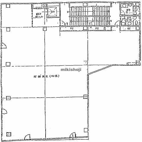 上野西田ビル 平面1