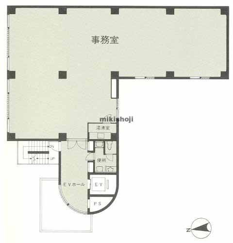 アイザック東麻布ビル 平面1