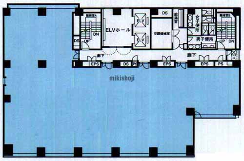 ＫＤＸ箱崎ビル 平面1