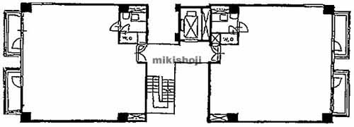 芝ハタビル 平面1