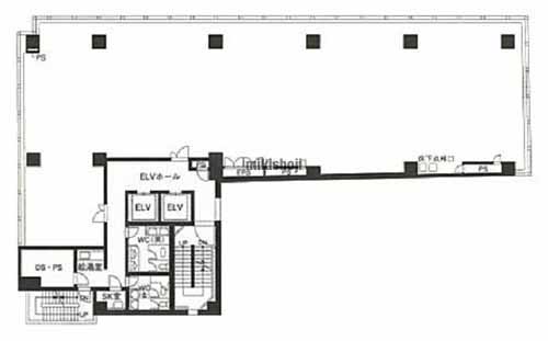 ＪＰＲ人形町ビル 平面1