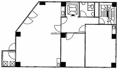 喜助九段ビル 平面1