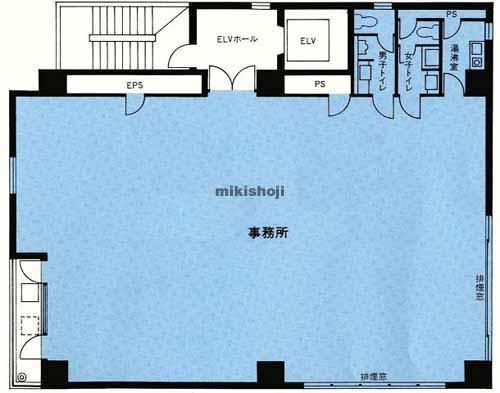 第二高輪偕成ビル 平面1