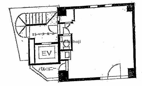 パークサイド銀座 平面1