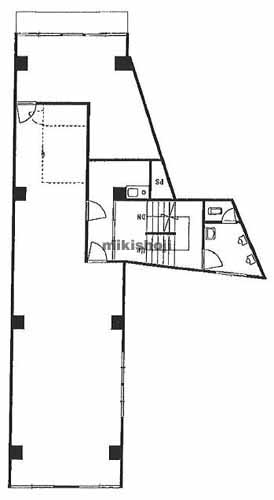 桂昇茅場町ビル 平面1