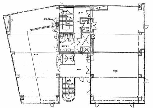 ヒューリック等々力ビル 平面1