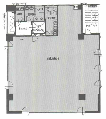 神田石川ビル 平面1