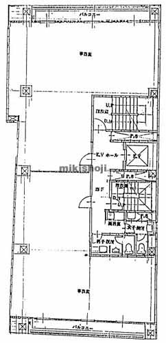 銀座ＭＥビル 平面1