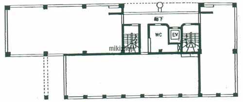 ルート上高井戸ビル 平面1