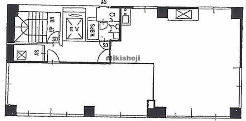 会計ビル 平面1