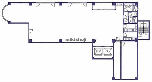 白金台ウスイビル 平面1
