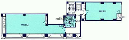 日本橋鮒佐ビル 平面1
