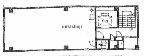 神田三崎町の豊年屋ビル 平面1