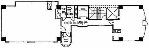 築地高野ビル 平面1
