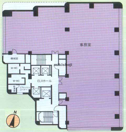 小石川大国ビル 平面1