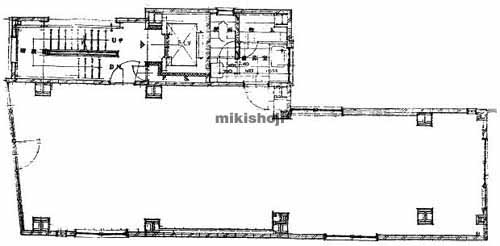 佐藤ビル 平面1