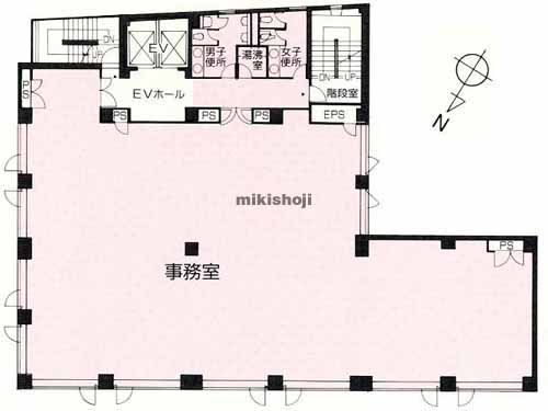 ヒラタビル 平面1