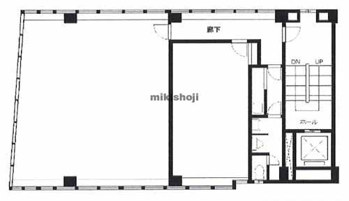 モリタビル御徒町 平面1