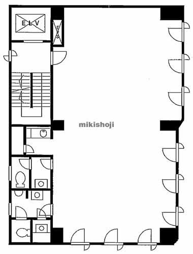 隼町・平河町の第三大盛丸平河町ビル 平面1